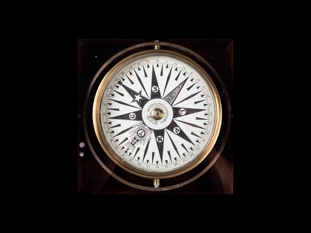 103 Bussola magnetica a secco Thomson